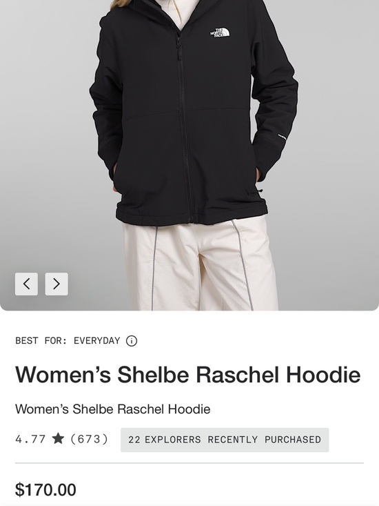 The North Face Jackets & Blazers - The North Face Women's Shelbe Raschel Hoodie - Black